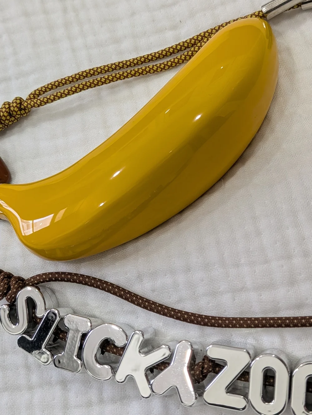 StickyZoo Yellow Keychain Charm